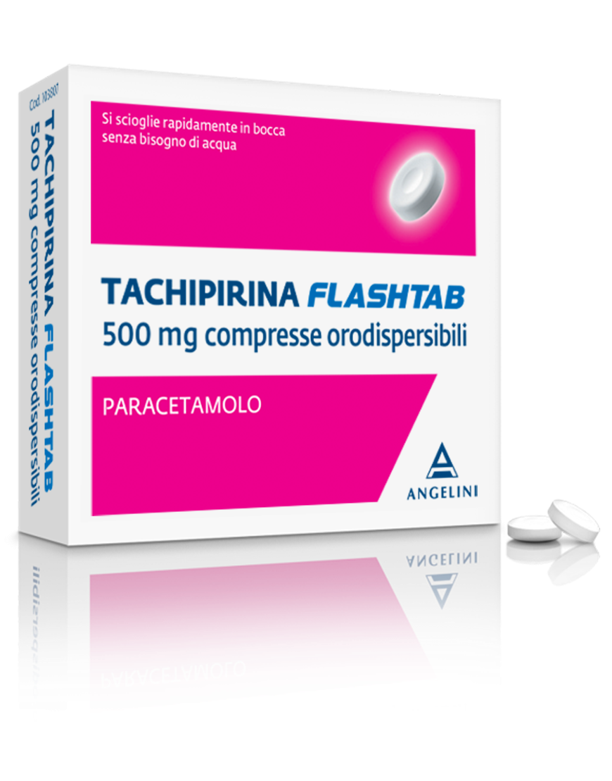 TACHIPIRINA FLASHTAB*16CPR 500 - Farmacia Sant Anna SAS del Dott. Mariani Federigo