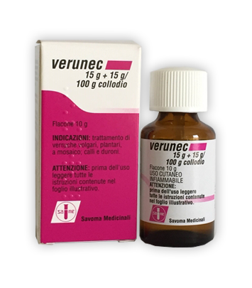 VERUNEC*FL 15G+15G/100G COLLOD - Farmacia Sant Anna SAS del Dott. Mariani Federigo