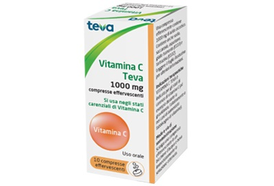 VITAMINA C TEVA*10CPR EFF 1G - Farmacia Sant Anna SAS del Dott. Mariani Federigo