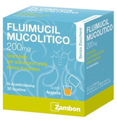 FLUIMUCIL MUCOL*30BUST200MGS/Z - Farmacia Sant Anna SAS del Dott. Mariani Federigo