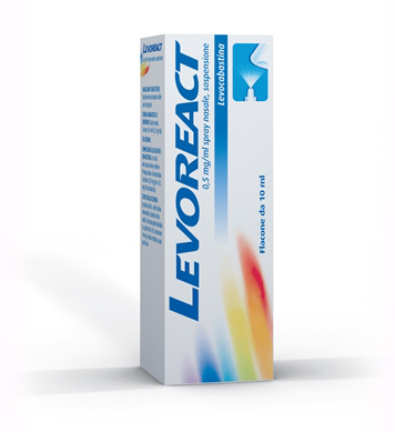 LEVOREACT*SPRAY NAS 10ML 0,5MG - Farmacia Sant Anna SAS del Dott. Mariani Federigo