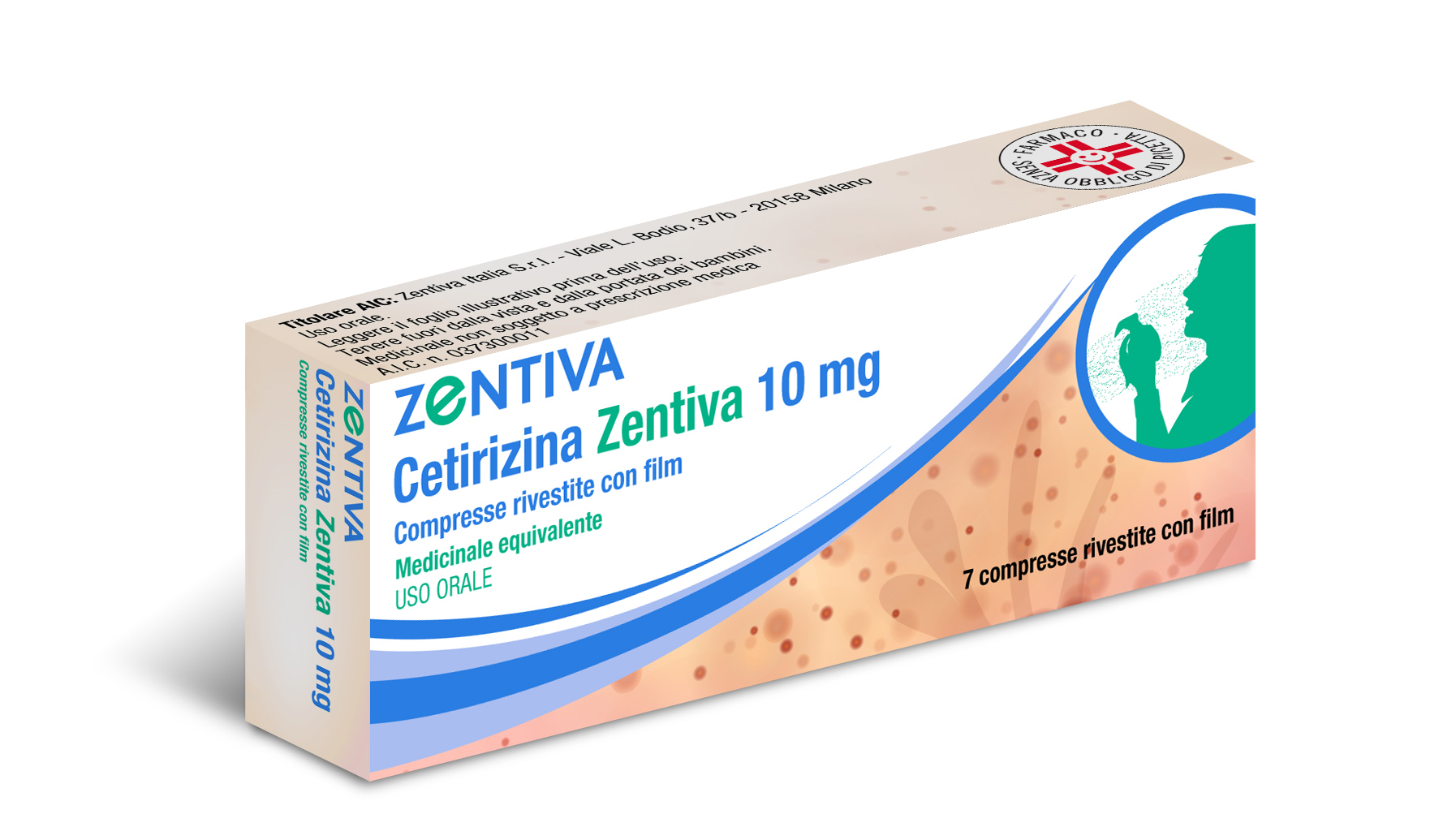 CETIRIZINA ZENT*7CPR RIV 10MG - Farmacia Sant Anna SAS del Dott. Mariani Federigo