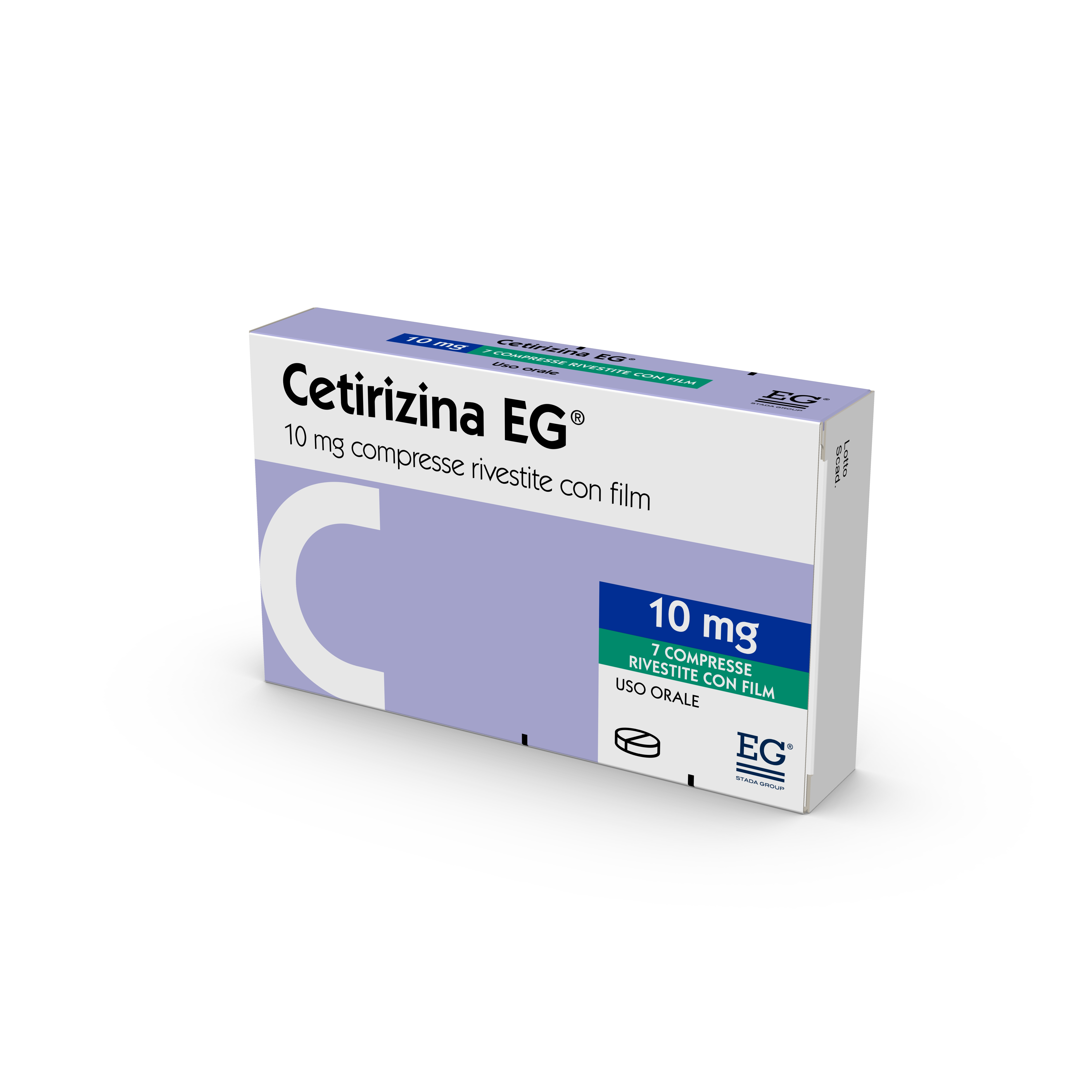 CETIRIZINA EG*7CPR RIV 10MG - Farmacia Sant Anna SAS del Dott. Mariani Federigo