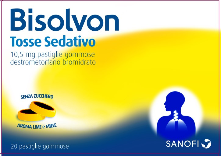 BISOLVON TOSSE SED*20PAST 10,5 - Farmacia Sant Anna SAS del Dott. Mariani Federigo