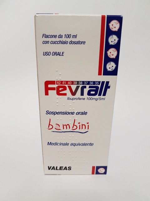 FEVRALT*BB OS SOSP 100MG/5ML - Farmacia Sant Anna SAS del Dott. Mariani Federigo