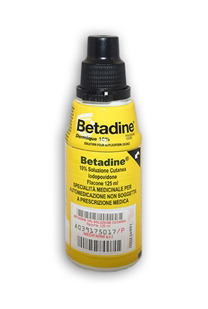 BETADINE*SOLUZ CUT 125ML 10% - Farmacia Sant Anna SAS del Dott. Mariani Federigo