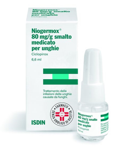 NIOGERMOX*SMALTO UNGHIE 6,6ML - Farmacia Sant Anna SAS del Dott. Mariani Federigo
