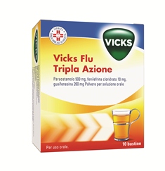 VICKS FLU TRIPLA A*OS 10BUST - Farmacia Sant Anna SAS del Dott. Mariani Federigo