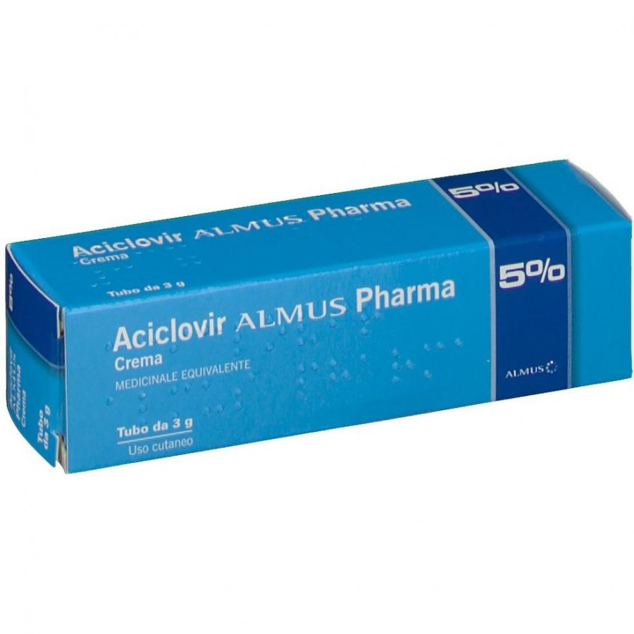 ACICLOVIR ALM*CREMA 3G 5% - Farmacia Sant Anna SAS del Dott. Mariani Federigo