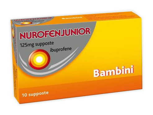 NUROFENJUNIOR*10SUPP 125MG - Farmacia Sant Anna SAS del Dott. Mariani Federigo