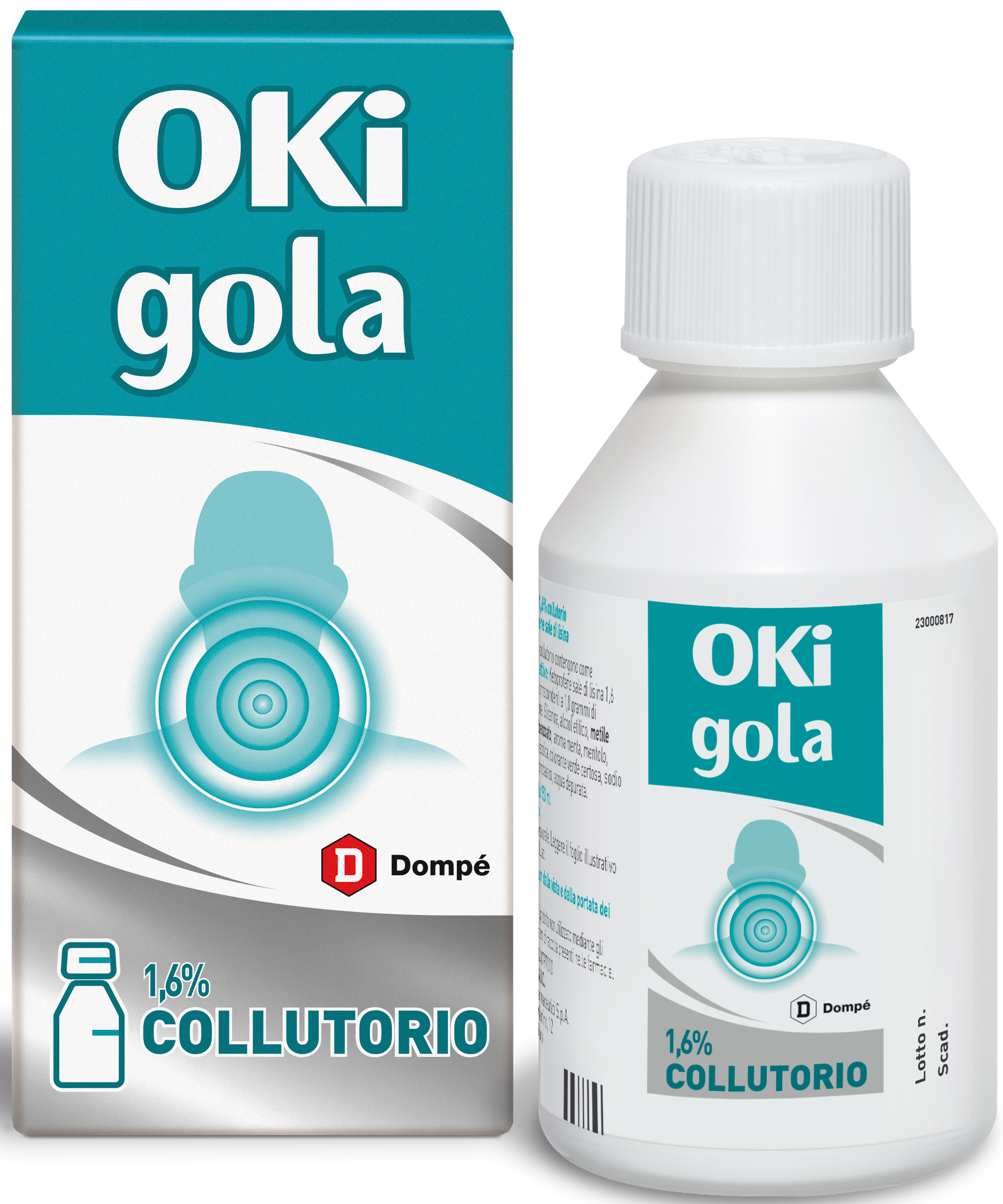 OKI GOLA*COLLUT 150ML 1,6% - Farmacia Sant Anna SAS del Dott. Mariani Federigo