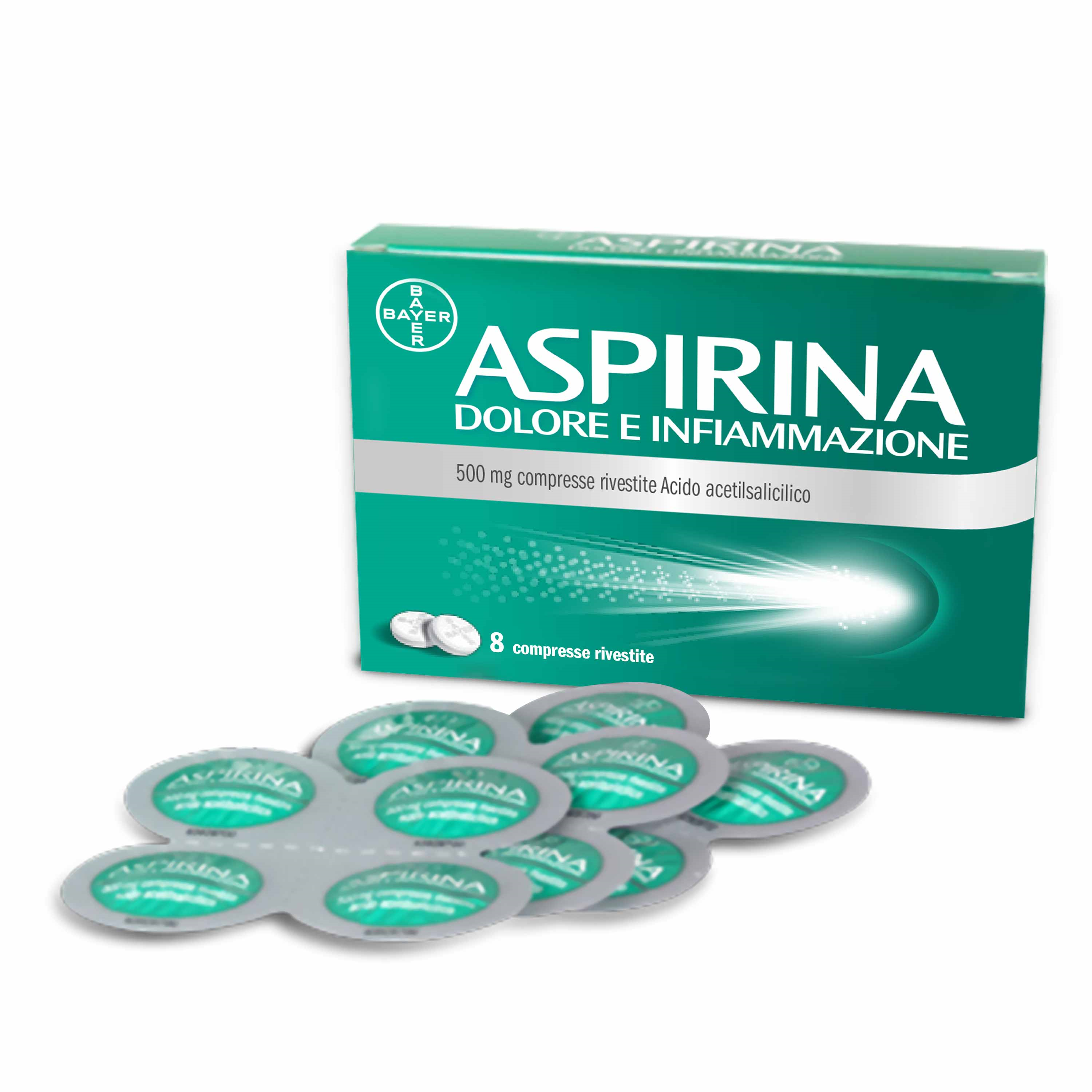ASPIRINA DOLORE INF*8CPR 500MG - Farmacia Sant Anna SAS del Dott. Mariani Federigo