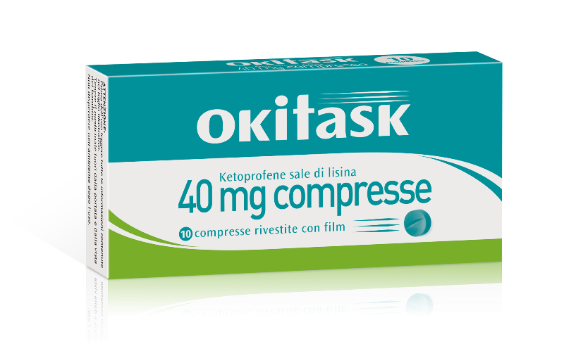 OKITASK*10CPR RIV 40MG - Farmacia Sant Anna SAS del Dott. Mariani Federigo