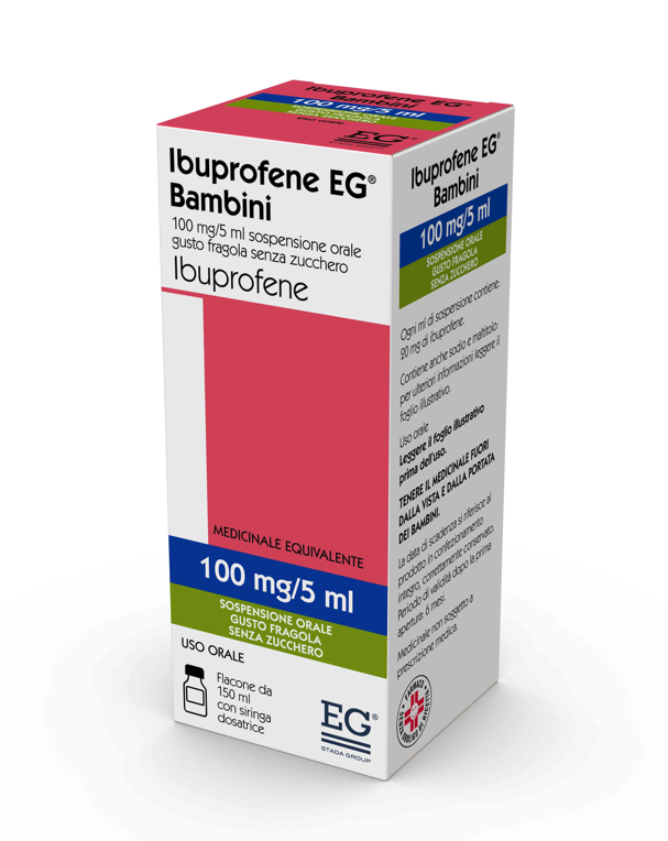 IBUPROFENE EG*BB 150ML FRAGOLA - Farmacia Sant Anna SAS del Dott. Mariani Federigo