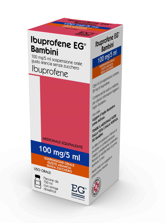 IBUPROFENE EG*BB 150ML ARANCIA - Farmacia Sant Anna SAS del Dott. Mariani Federigo