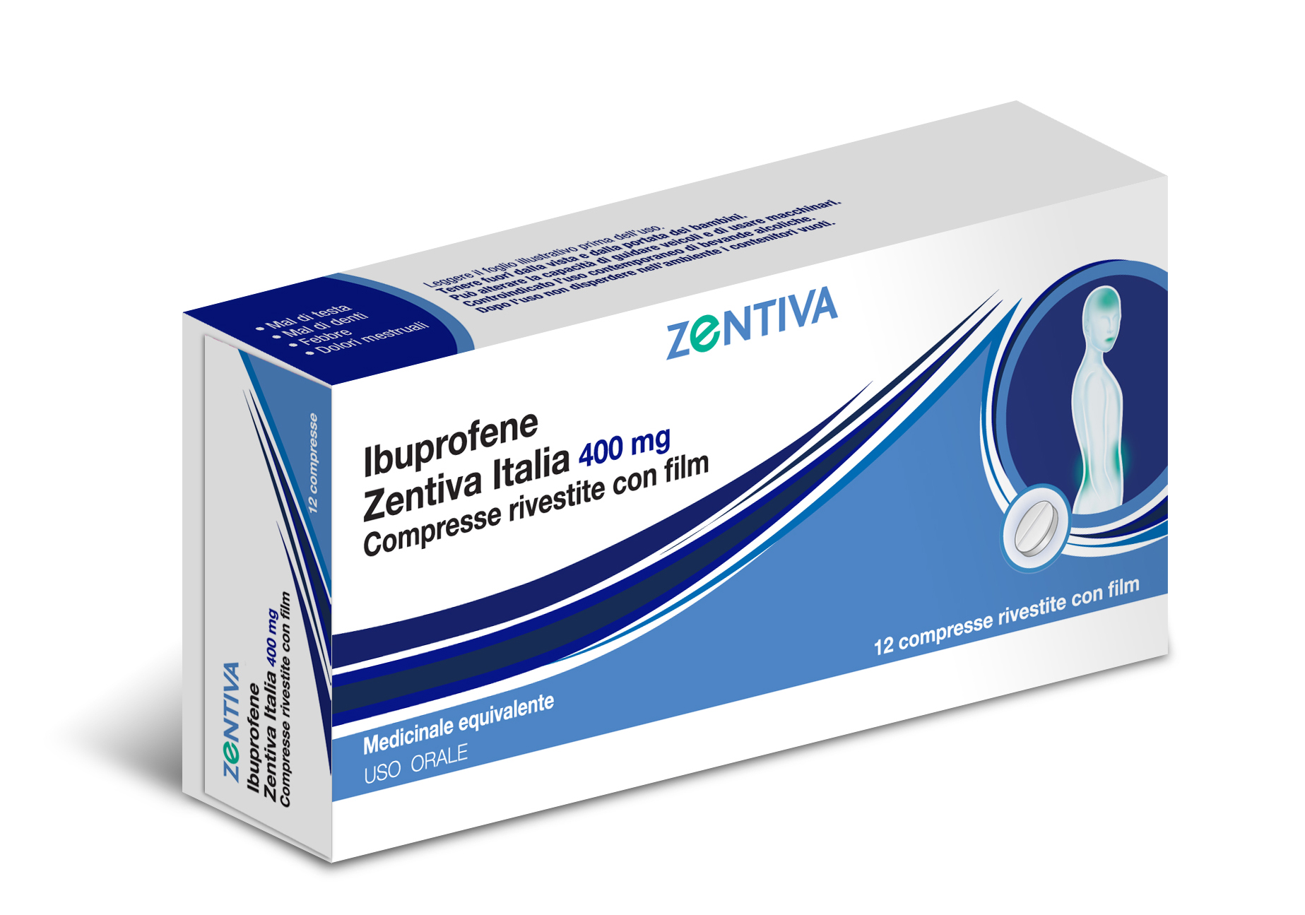 IBUPROFENE ZEN*12CPR 400MG - Farmacia Sant Anna SAS del Dott. Mariani Federigo