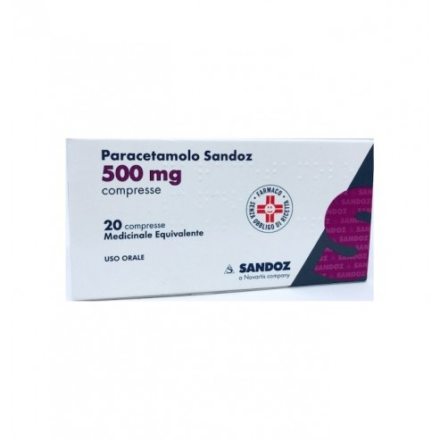 PARACETAMOLO SAND*20CPR 500MG - Farmacia Sant Anna SAS del Dott. Mariani Federigo