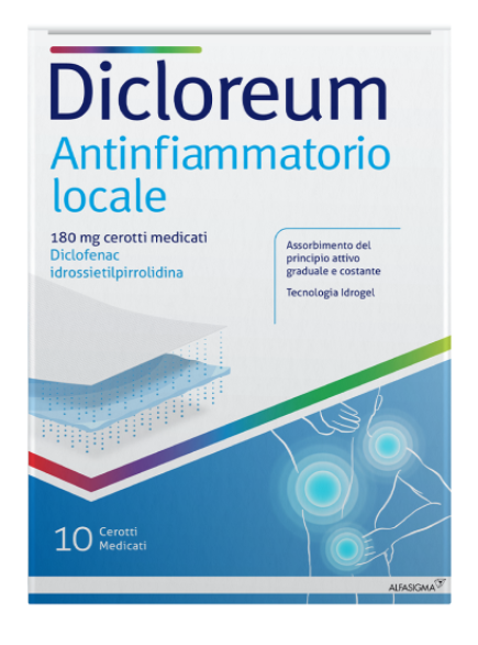 DICLOREUM ANT LOC*10CER MED180 - Farmacia Sant Anna SAS del Dott. Mariani Federigo