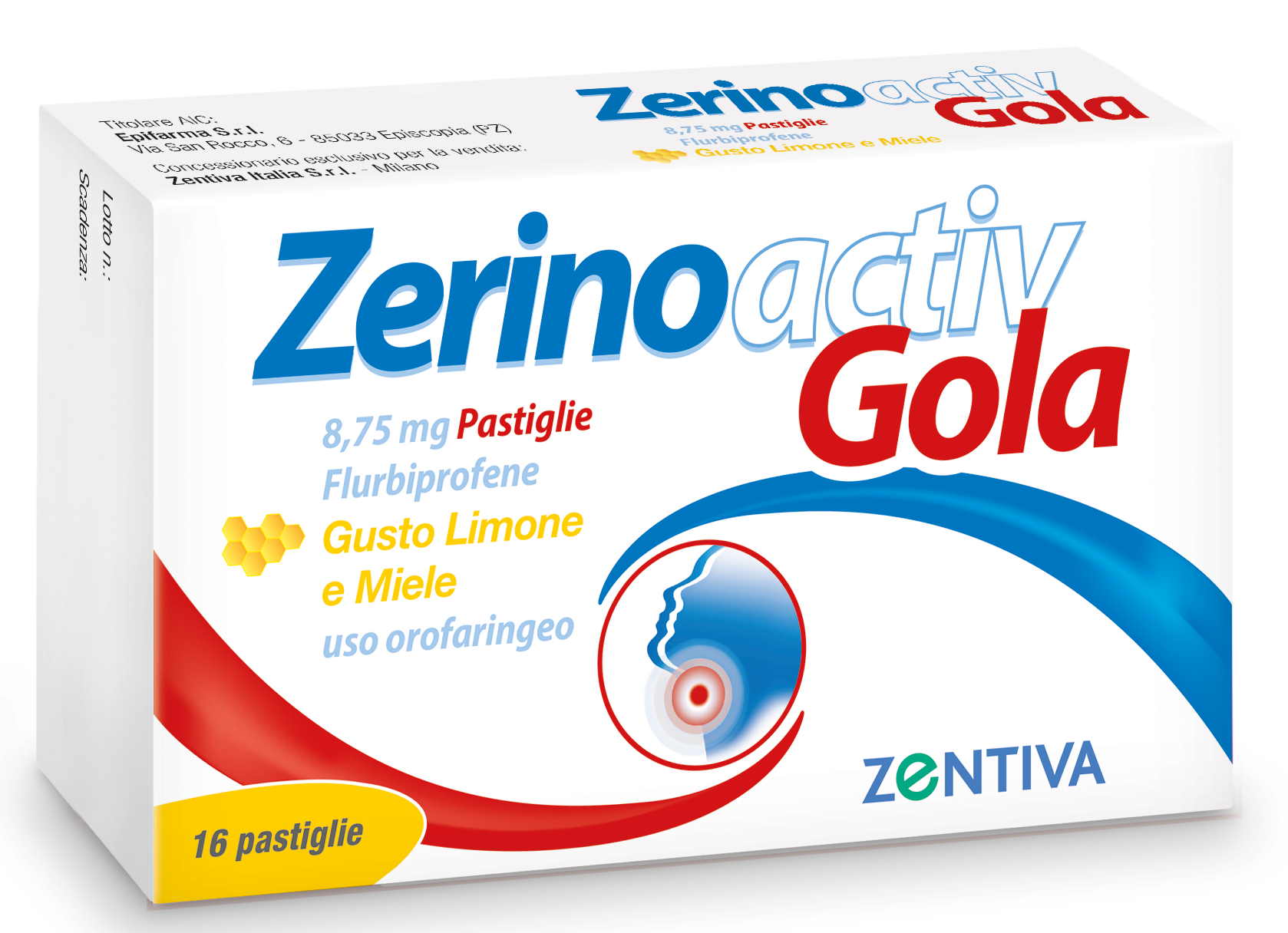 ZERINOACTIV GOLA*16PASTL LIM M - Farmacia Sant Anna SAS del Dott. Mariani Federigo