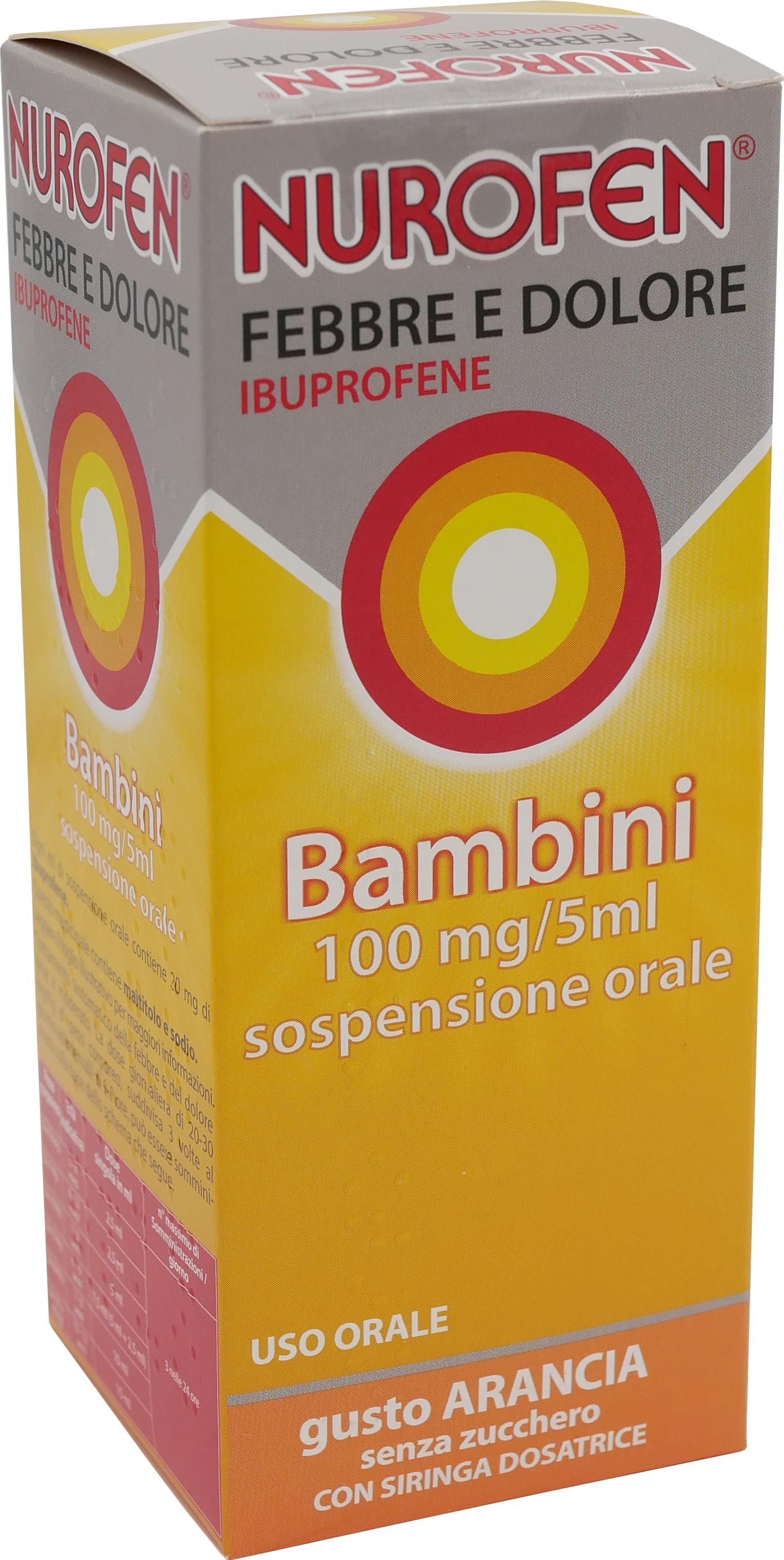 NUROFEN FEBBRE D*BB100MG/5ML A - Farmacia Sant Anna SAS del Dott. Mariani Federigo