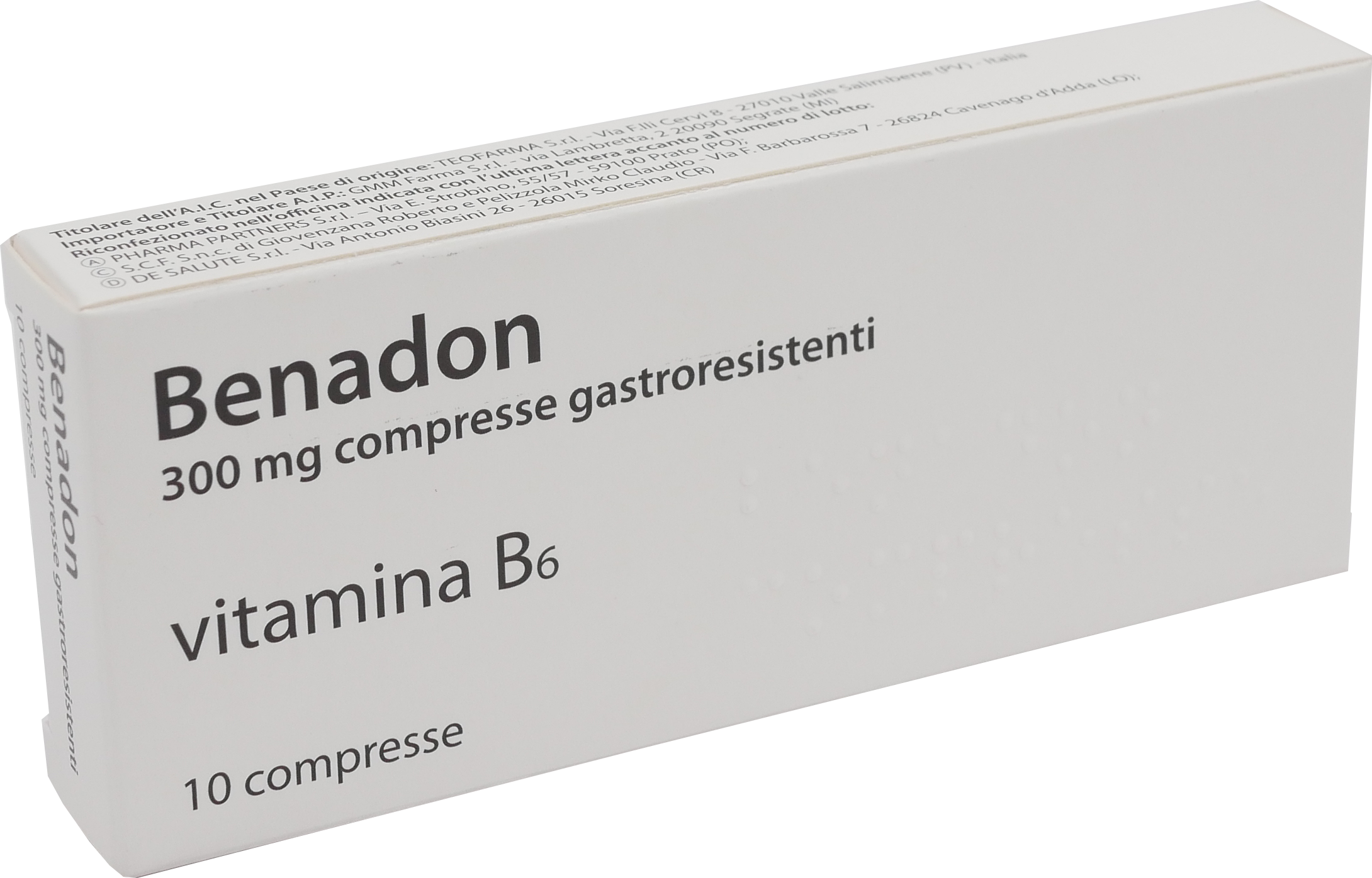 BENADON*10CPR GASTRORES 300MG - Farmacia Sant Anna SAS del Dott. Mariani Federigo