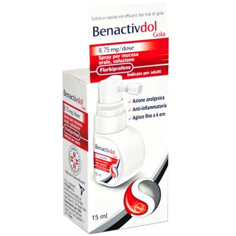 BENACTIVDOL GOLA*SPRAY15ML8,75 - Farmacia Sant Anna SAS del Dott. Mariani Federigo