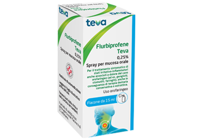 FLURBIPROFENE TE*OS SPRAY 15ML - Farmacia Sant Anna SAS del Dott. Mariani Federigo