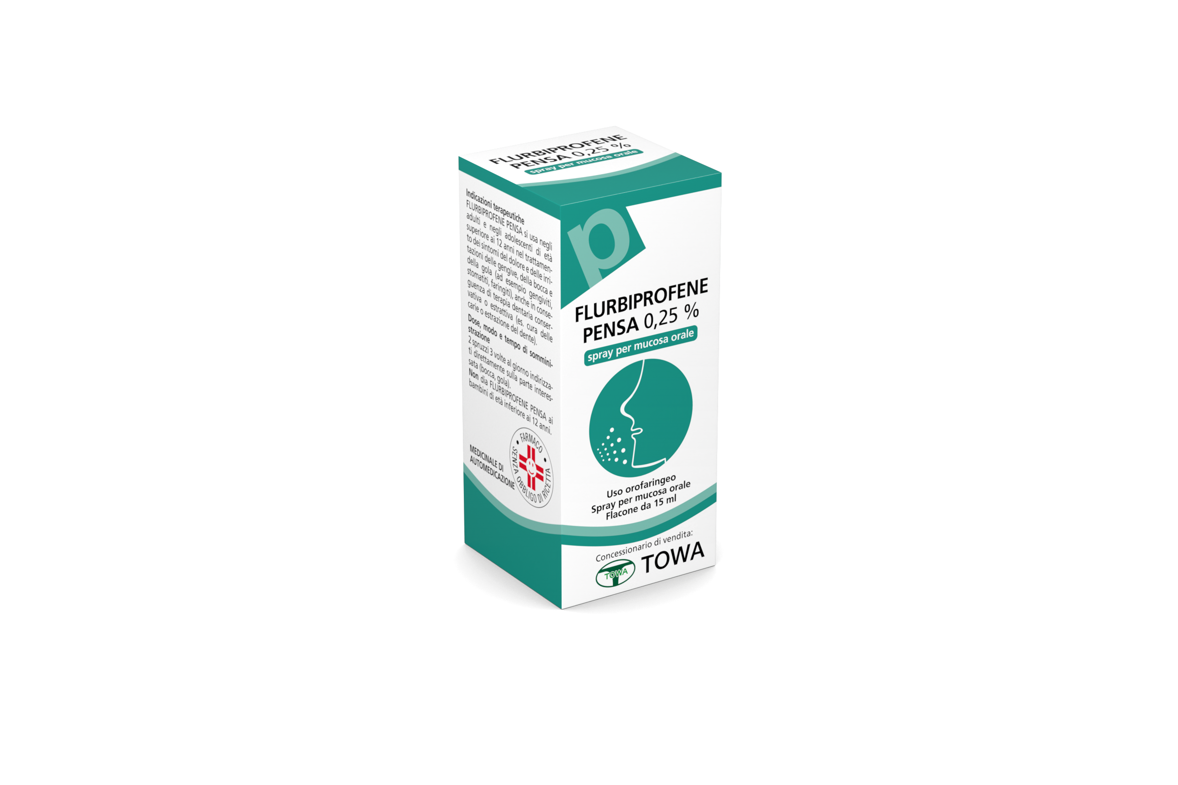 FLURBIPROFENE PE*OS SPRAY 15ML - Farmacia Sant Anna SAS del Dott. Mariani Federigo