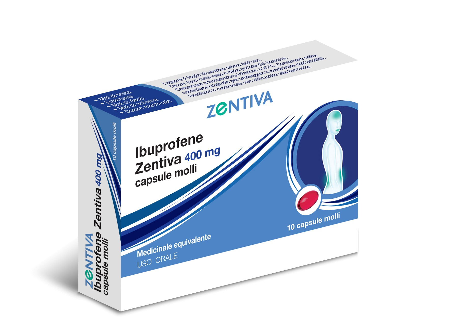 IBUPROFENE ZEN*10CPS 400MG - Farmacia Sant Anna SAS del Dott. Mariani Federigo