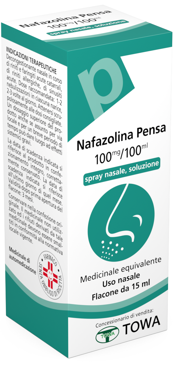 NAFAZOLINA PE*SPRAY NAS 15ML - Farmacia Sant Anna SAS del Dott. Mariani Federigo