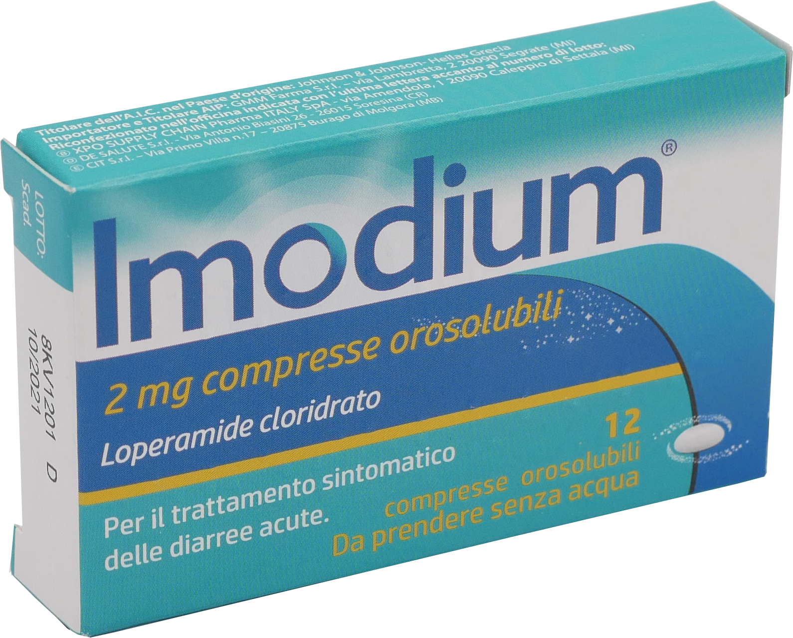 IMODIUM*12CPR OROSOL 2MG - Farmacia Sant Anna SAS del Dott. Mariani Federigo