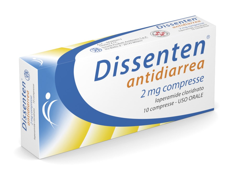 DISSENTEN ANTIDIARREA*10CPR2MG - Farmacia Sant Anna SAS del Dott. Mariani Federigo