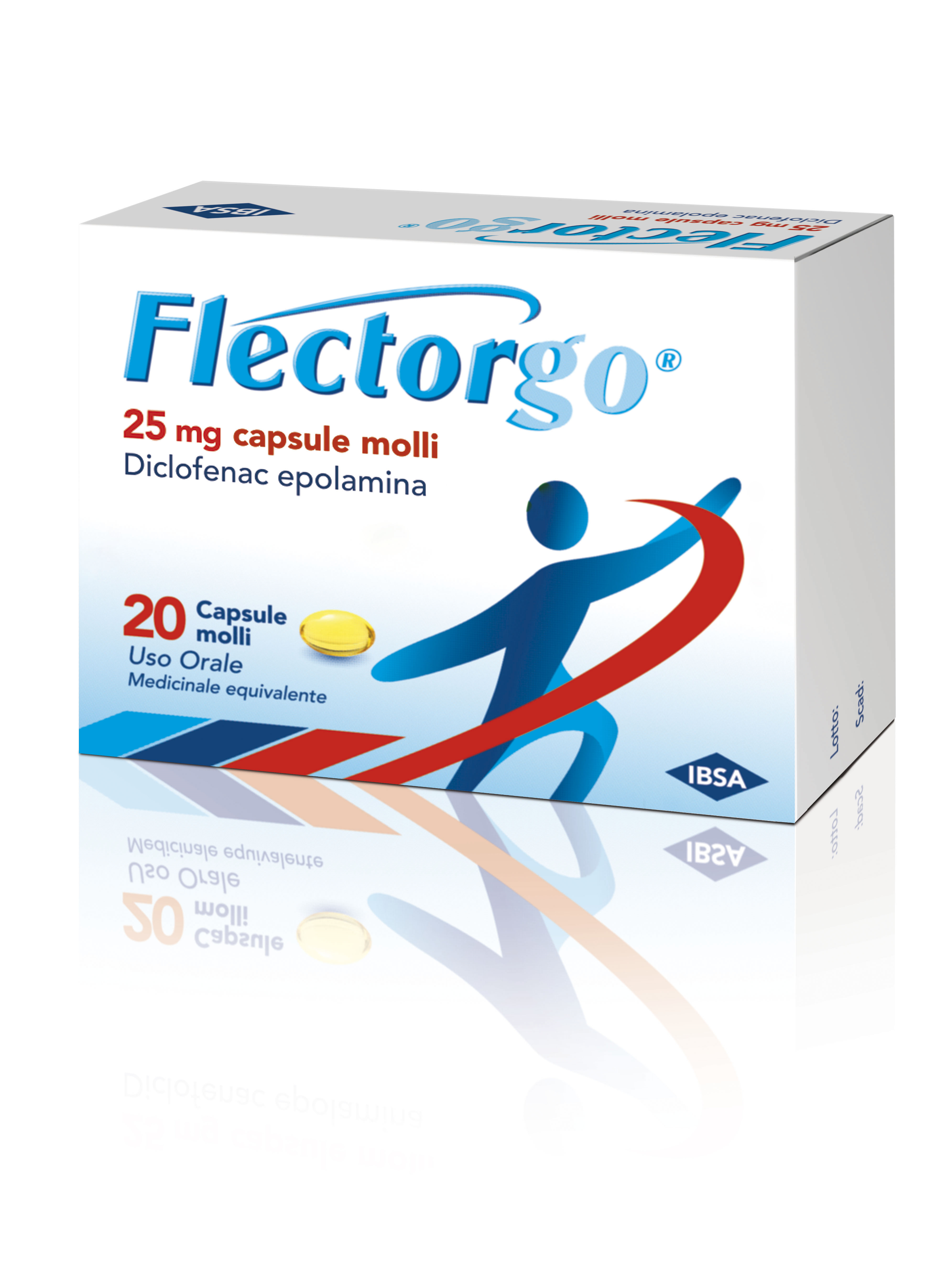 FLECTORGO*20CPS MOLLI 25MG - Farmacia Sant Anna SAS del Dott. Mariani Federigo
