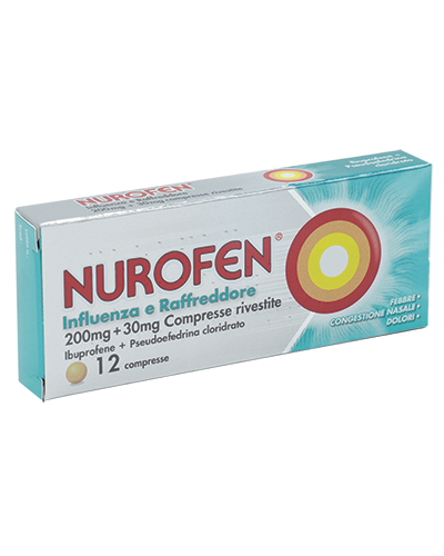 NUROFEN INFLUENZA RAFFR*12CPR - Farmacia Sant Anna SAS del Dott. Mariani Federigo