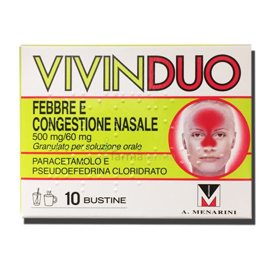 VIVINDUO FEBBRE CONG NAS*10BS - Farmacia Sant Anna SAS del Dott. Mariani Federigo