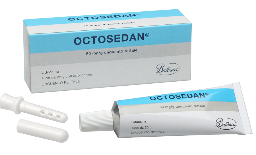 OCTOSEDAN*UNG RETT 25G 50MG/G - Farmacia Sant Anna SAS del Dott. Mariani Federigo