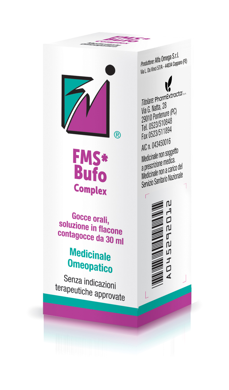 FMS BUFO COMPLEX*30ML GTT - Farmacia Sant Anna SAS del Dott. Mariani Federigo
