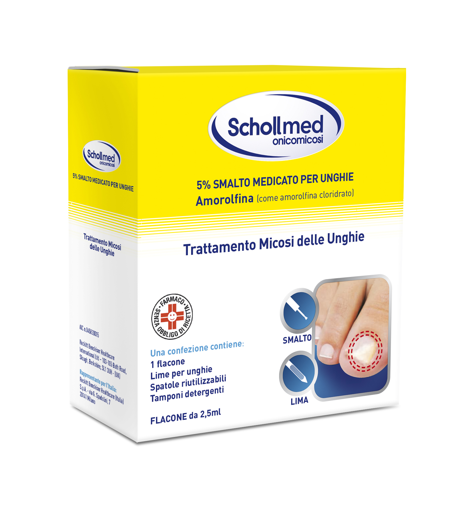 SCHOLLMED ONICOMICOSI*2,5ML 5% - Farmacia Sant Anna SAS del Dott. Mariani Federigo