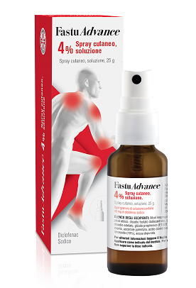 FASTUADVANCE*SPRAY 25G 4% - Farmacia Sant Anna SAS del Dott. Mariani Federigo