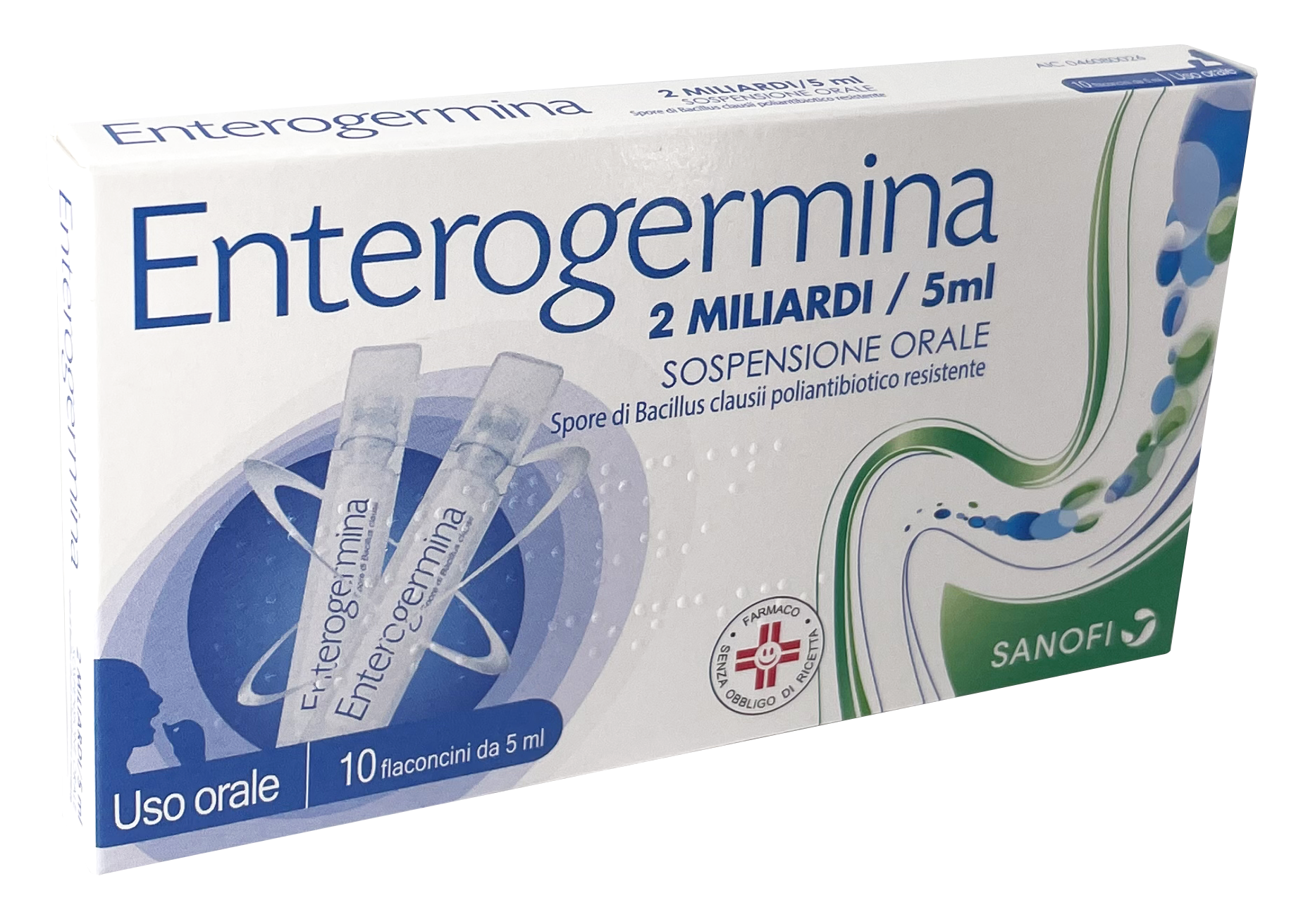 ENTEROGERMINA*OS 10FL 2MLD/5ML - Farmacia Sant Anna SAS del Dott. Mariani Federigo