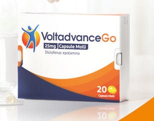 VOLTADVANCEGO*20CPS MOLLI 25MG - Farmacia Sant Anna SAS del Dott. Mariani Federigo
