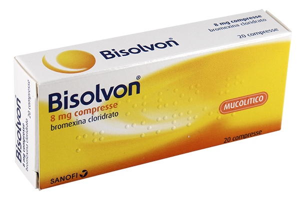 BISOLVON*20CPR 8MG - Farmacia Sant Anna SAS del Dott. Mariani Federigo