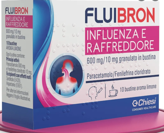 FLUIBRON INFLUENZA E RAFF*10BS - Farmacia Sant Anna SAS del Dott. Mariani Federigo