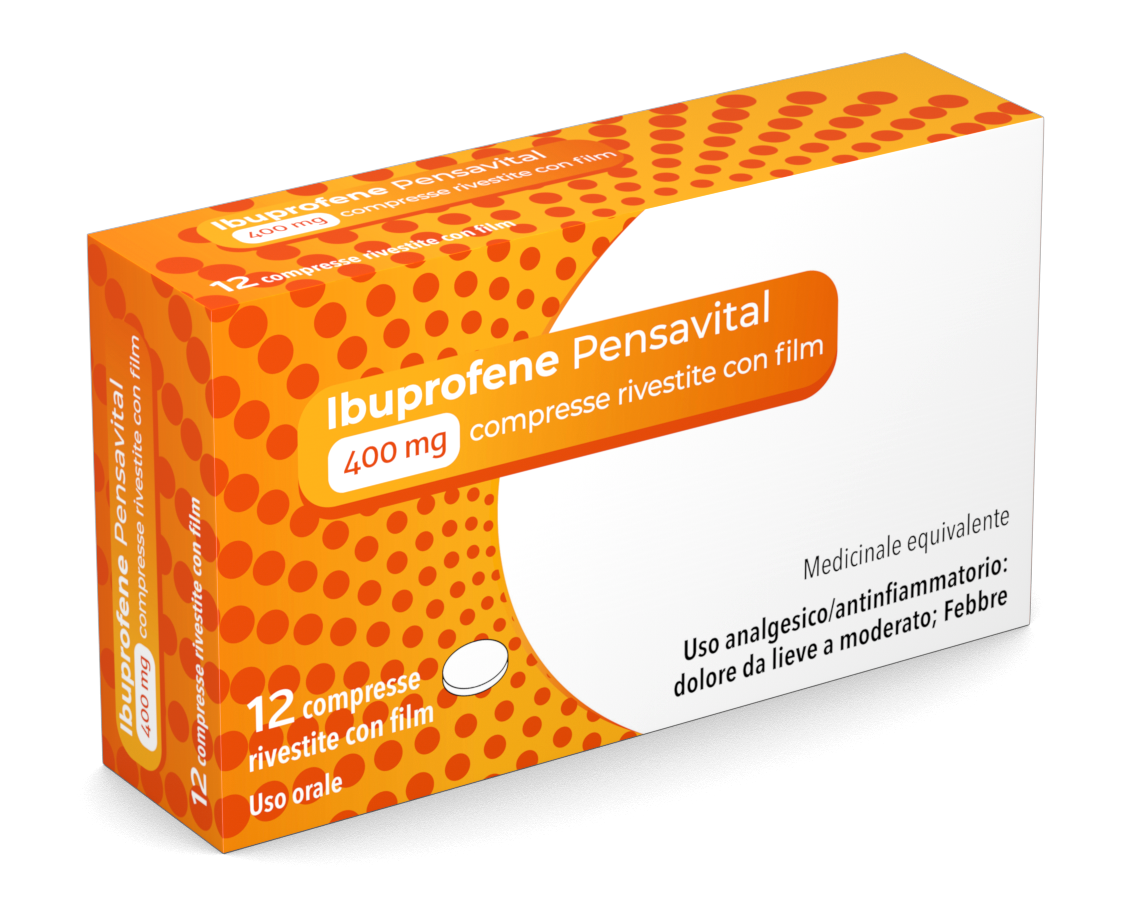 IBUPROFENE PENSA*12CPR 400MG - Farmacia Sant Anna SAS del Dott. Mariani Federigo