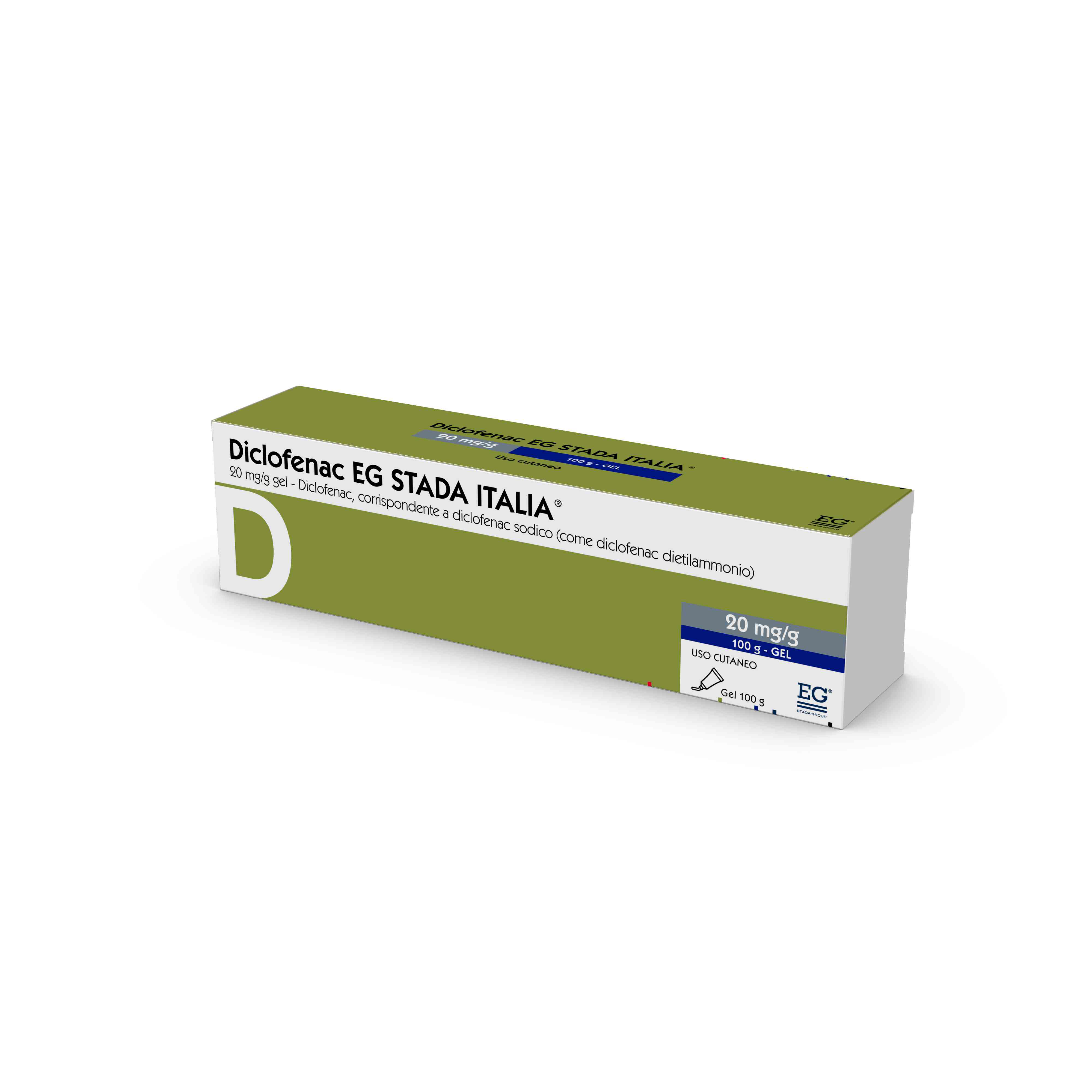 DICLOFENAC EG*GEL 100G 20MG/G - Farmacia Sant Anna SAS del Dott. Mariani Federigo