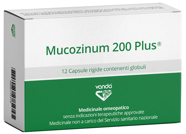 VANDA MUCOZINUM 200 PLUS 12 CAPSULE - Farmacia Sant Anna SAS del Dott. Mariani Federigo