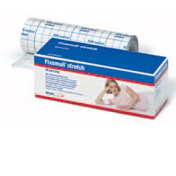 FASCIA AUTOADESIVA IPOALLERGENICA FISSAGGIO CATETERI FIXOMULL STRETCH. SUPPORTO IN POLIESTERE NON TESSUTO BIANCO, MASSA IN POLICARBONATO SENZA RESINE E GOMME NATURALI. 10X200CM - Farmacia Sant Anna SAS del Dott. Mariani Federigo