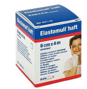 BENDA ELASTICA AUTOADESIVA ELASTOMULL HAFT COMPRESSIONE FORTE 6X400 CM - Farmacia Sant Anna SAS del Dott. Mariani Federigo