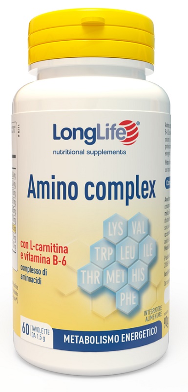 LONGLIFE AMINO COMPLEX 60 TAVOLETTE - Farmacia Sant Anna SAS del Dott. Mariani Federigo