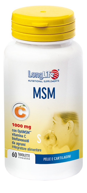 LONGLIFE MSM 1000 MG 60 TAVOLETTE - Farmacia Sant Anna SAS del Dott. Mariani Federigo